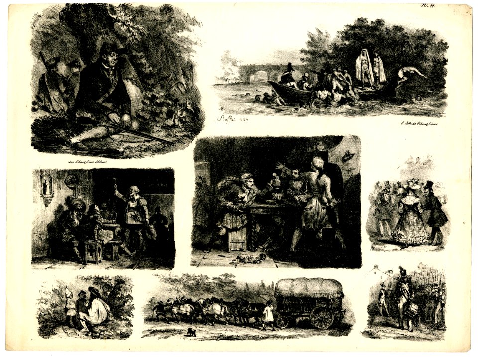 Croquis pour l'amusement des enfants (BM 1863,0725.370)