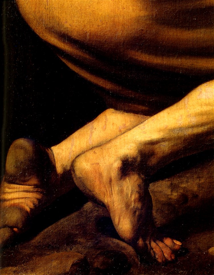 Crocefissione di San Pietro (particolare)