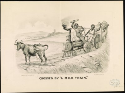 Crossed by A milk train LCCN91723783