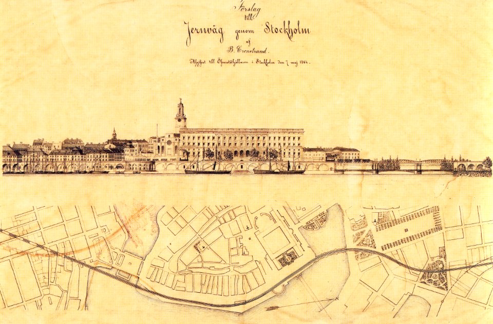 Cronstrand 1864 förslag