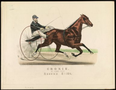 Croxie- By Clark chief. Record 2-19 1-4 LCCN91723793. Free illustration for personal and commercial use.