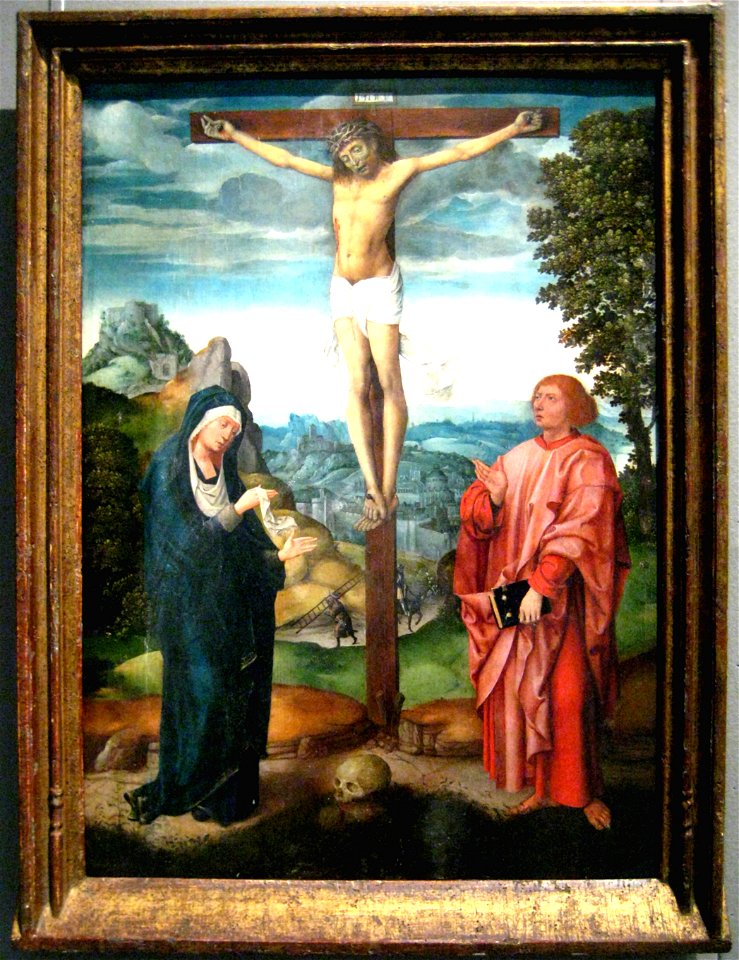 Crucifixion (School of Brugge, circle of Memmling)