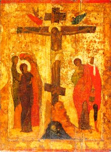 Crucifixion (1420s, Sergiev Posad)