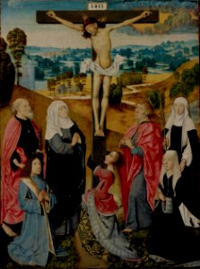 Crucifixion with Saints and Donors Northern Netherlandish school Centraal Museum 14175