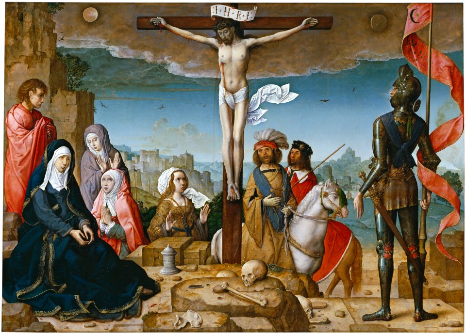 Crucifixión Juan de Flandes