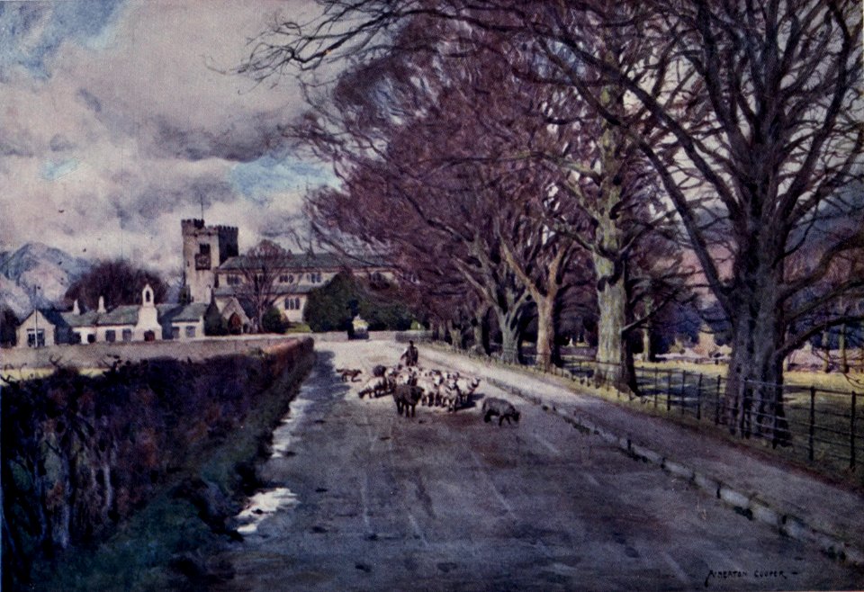 Crosthwaite Church, Keswick - The English Lakes - A. Heaton Cooper