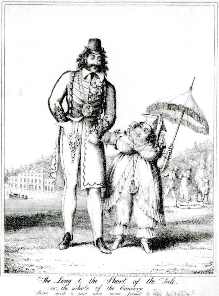 The Long and Short of the Tale by George Cruikshank