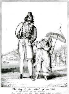 The Long and Short of the Tale by George Cruikshank
