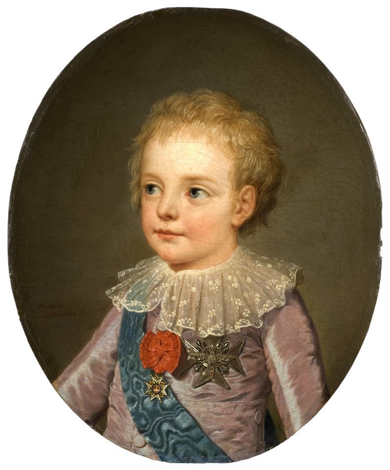Crownprince, Le Dauphin, Louis-Joseph-Xavier-François of France (1781-1789) - Nationalmuseum - 132462