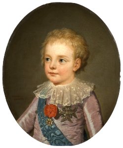 Crownprince, Le Dauphin, Louis-Joseph-Xavier-François of France (1781-1789) - Nationalmuseum - 132462