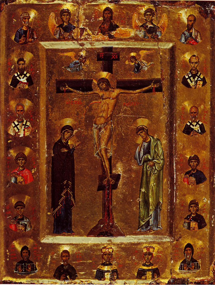 Crucifixion Icon Sinai 12th century