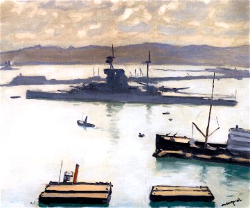 Cruiser, against the Light Albert Marquet (1922)