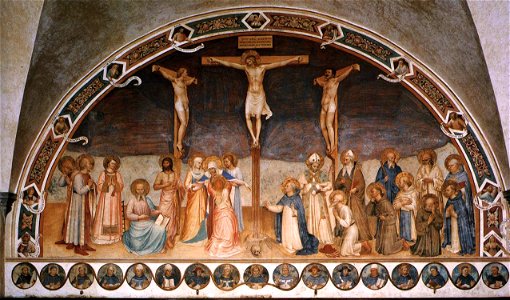 Crucifixion with Saints (Angelico) 1