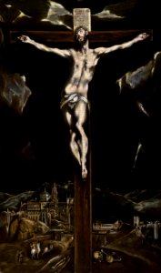 Crucifixion by El Greco - Q46935975. Free illustration for personal and commercial use.