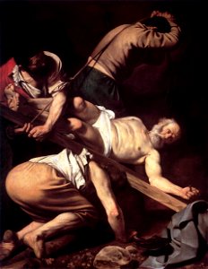 Crucifixión de San Pedro por Francisco Ribalda