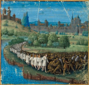 Cruzada de los pobres, BNF Fr. 5594, f.21r
