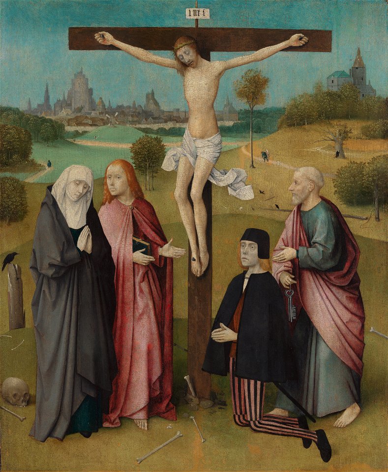 Crucifixion with a Donor, ca. 1480-85