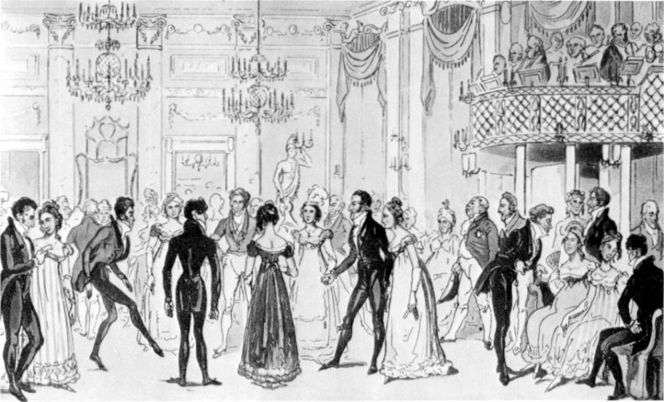 Almack's Assembly Rooms inside