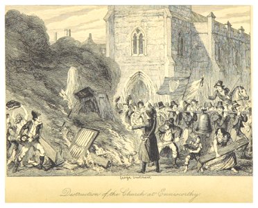 MAXWELL(1845) p126 Destruction of the Church of Enniscorthy
