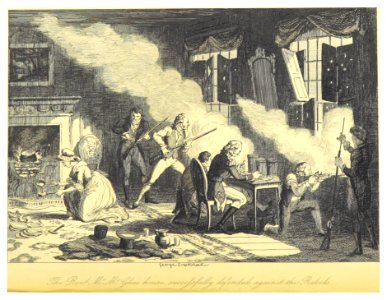 MAXWELL(1845) p218 The Rev.Mr. Mc Ghee's House successfully defended