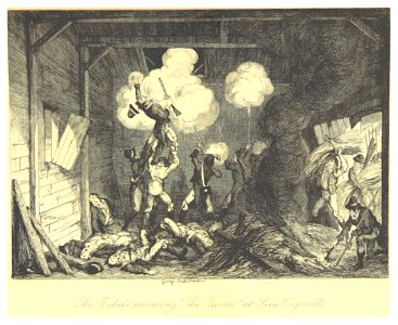 MAXWELL(1845) p255 The Rebels storming the Turret