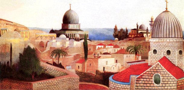 Cskt-templomteri kilatas a holt-tengerre jeruzsalemben (1906)
