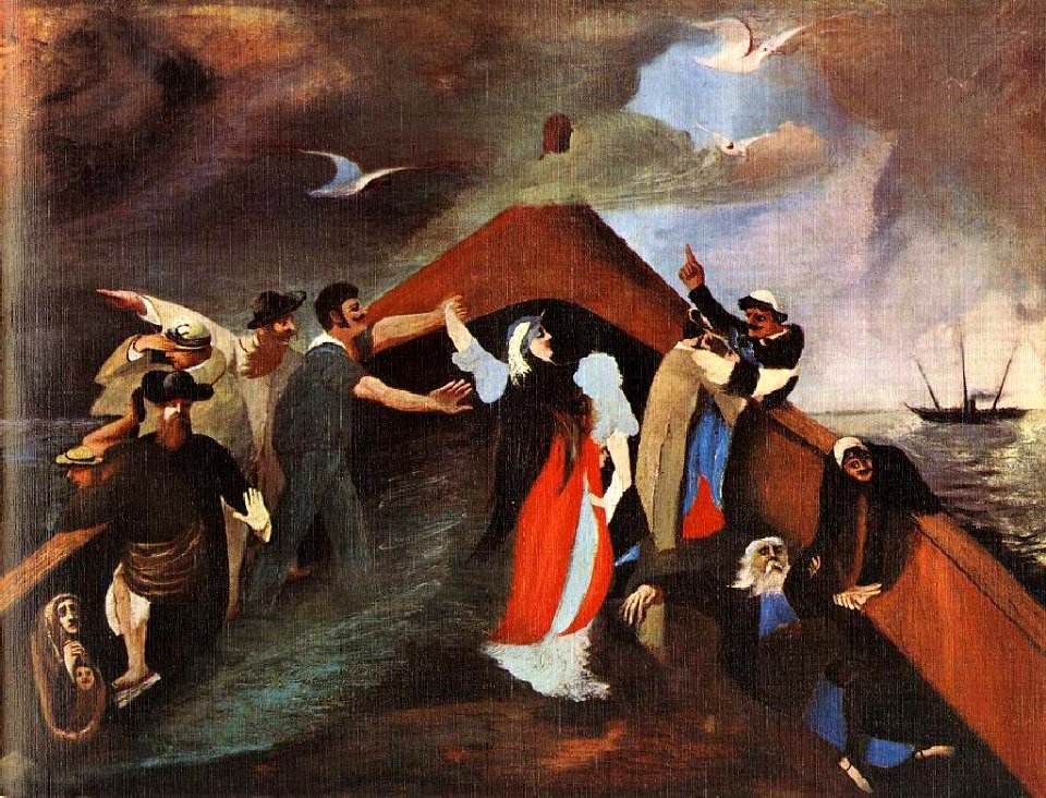 Csontváry Kosztka Tivadar - 1903 - Hajótörés