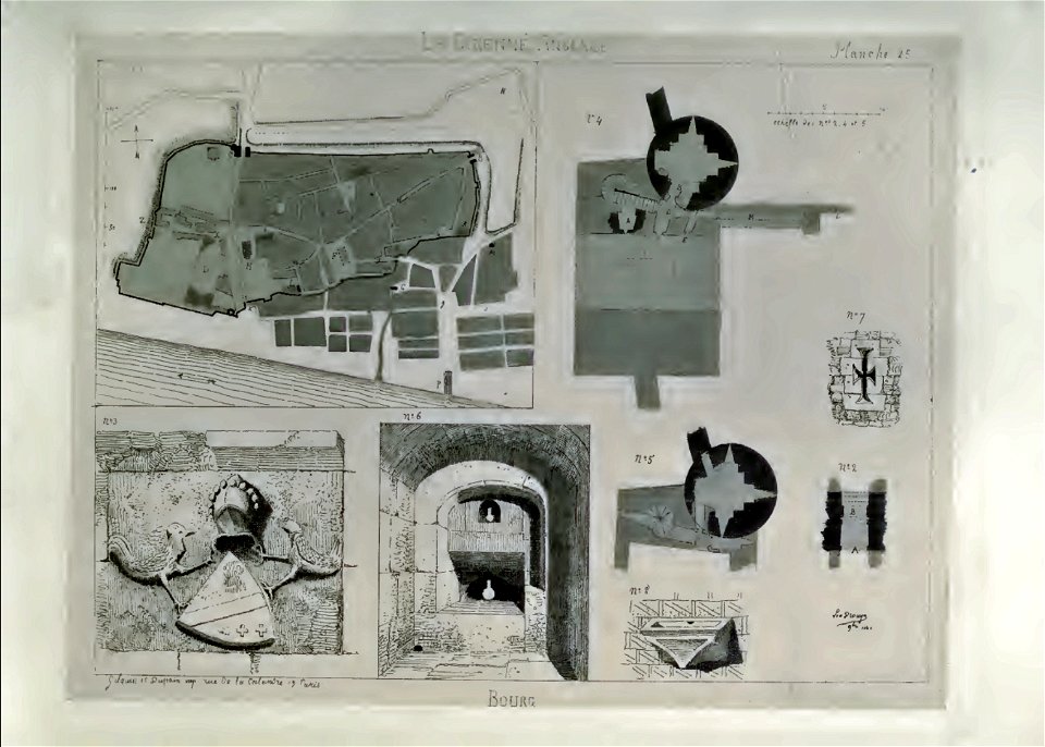 Crypte de la Libarde - Drouyn (planche 24)