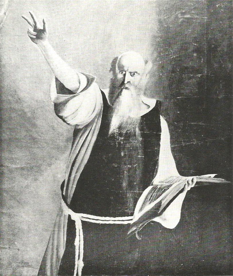 Csontváry Kosztka Tivadar - 1903 körül - Prédikáló szerzetes