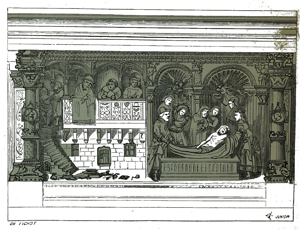 Crésantignes flagellation et mise au tombeau 00859