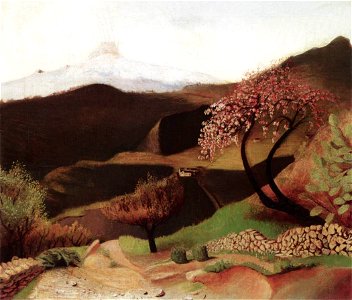 Csontváry Blossoming Almonds c. 1901