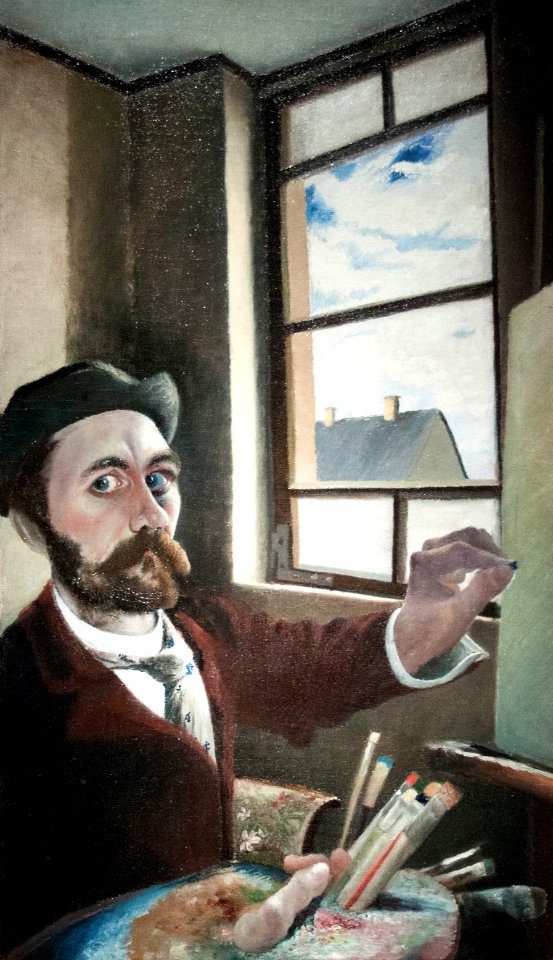 Csontváry, self-portrait, c 1896