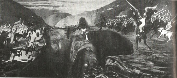 Csontváry Kosztka Tivadar - 1903 - Hunyadi a nándorfehérvári ütközetben