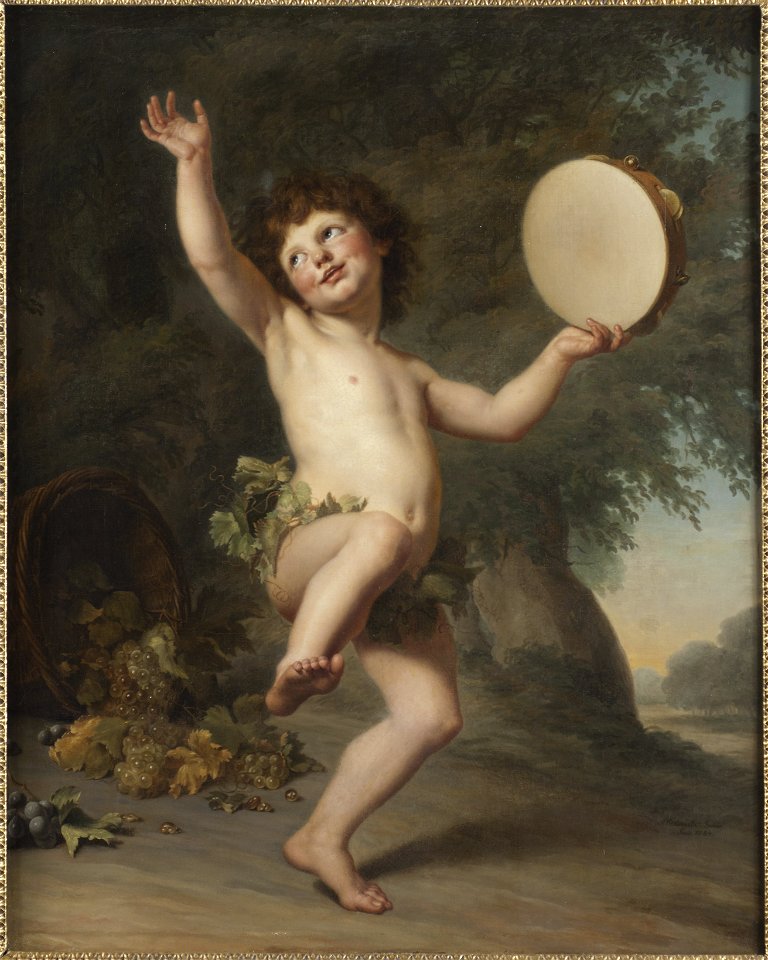 Cupid as Bacchus (Adolf Ulrik Wertmüller) - Nationalmuseum - 18036