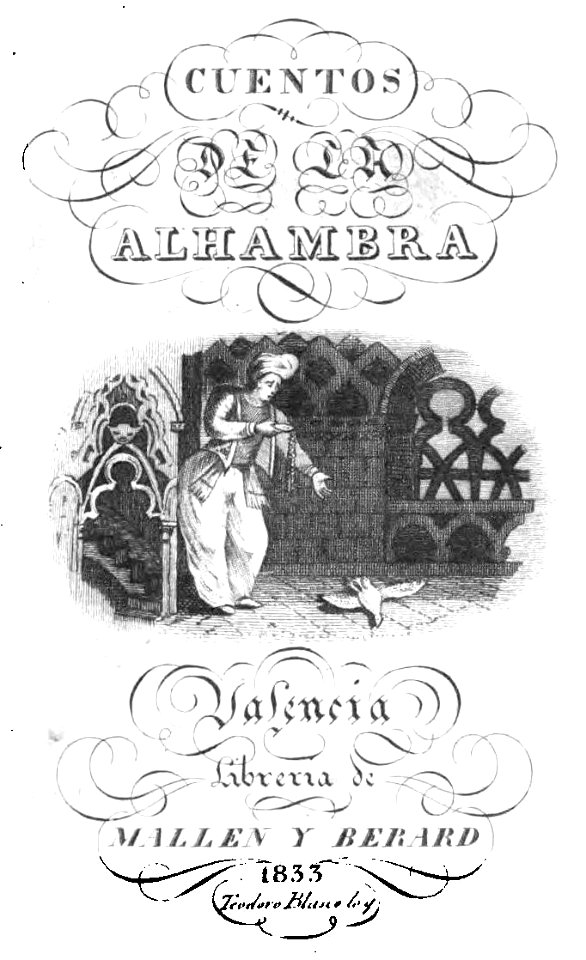 Cuentos de la Alhambra (1833) (page 5 crop)