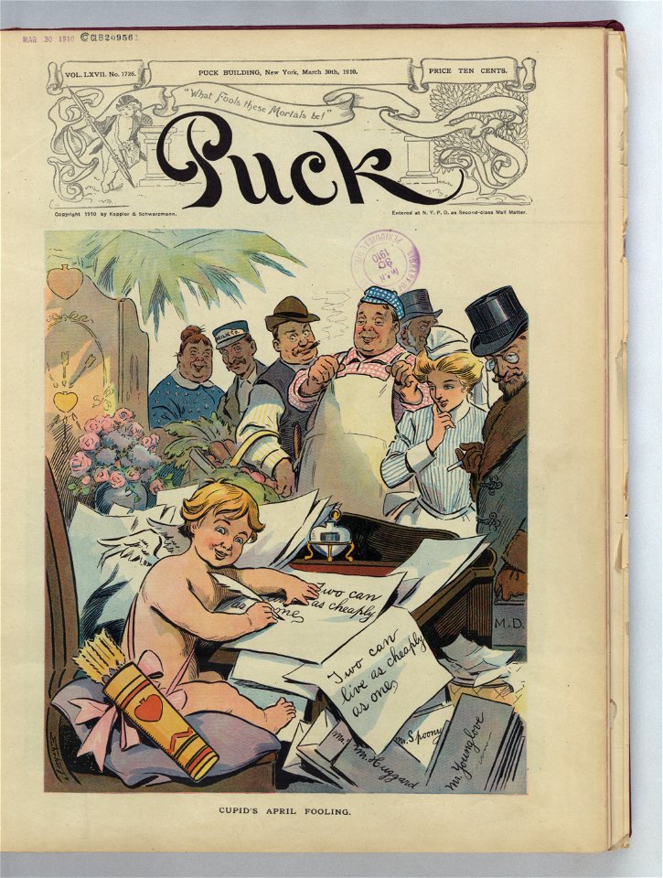 Cupid's April fooling - Ehrhart. LCCN2011647570