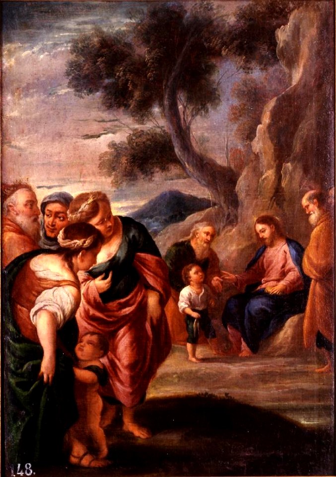 Curación del niño endemoniado, de Pedro Atanasio Bocanegra (Museo Nacional de Escultura de Valladolid)