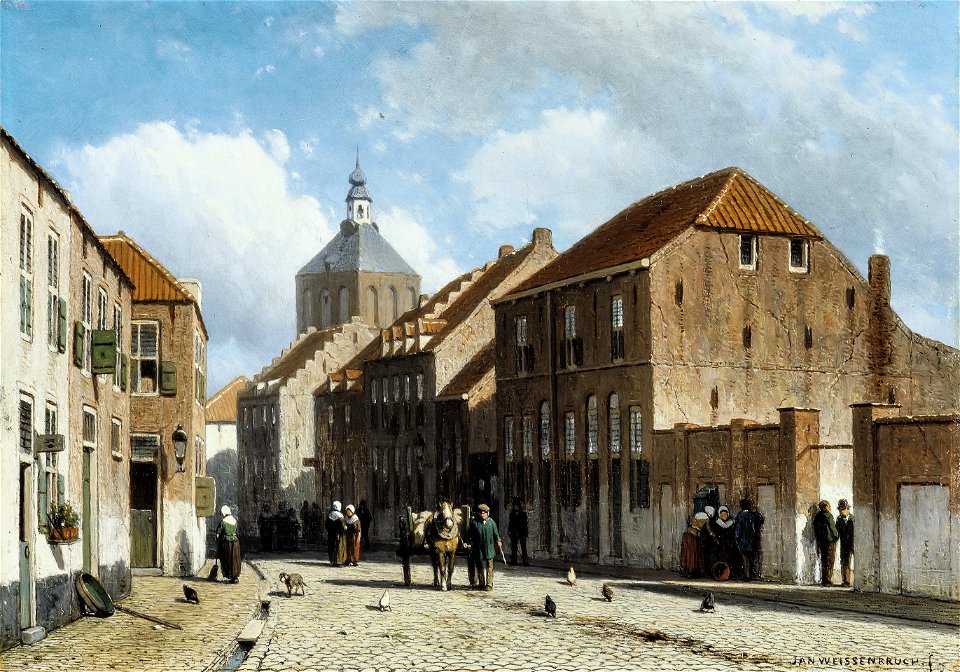 Culemborg, by Jan Weissenbruch