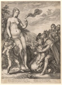 Cult of Venus by Jan Saenredam & Hendrick Goltzius