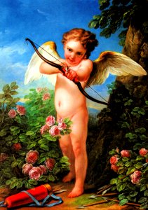 Cupid Shooting a Bow by Carle van Loo 1761