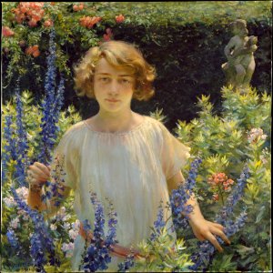 Charles Courtney Curran - Betty Newell