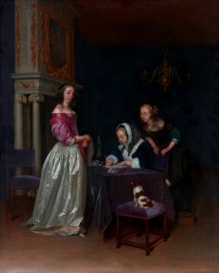 Curiosity, by Gerard ter Borch the Younger