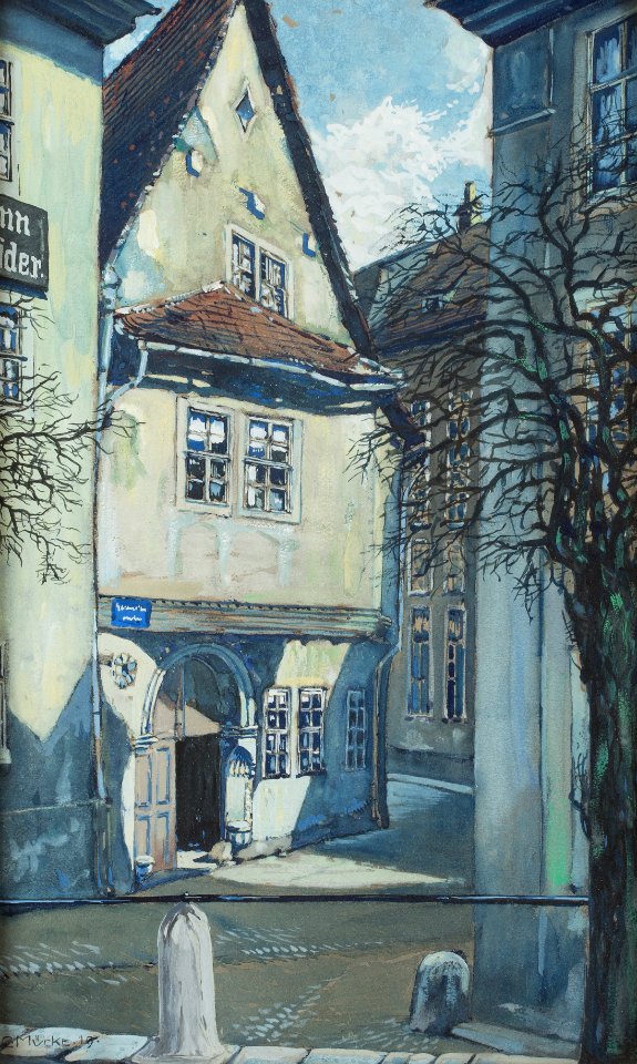 Curt Mücke Altstadtgasse 1919