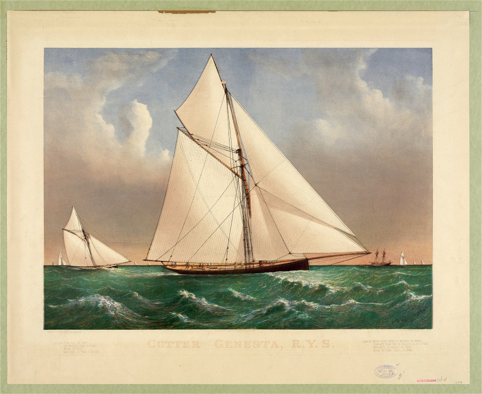 Cutter Genesta, R.Y.S. LCCN91723850