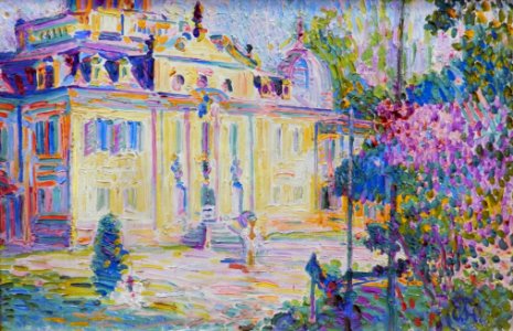 Curt Herrmann - Schloss Belvedere bei Weimar