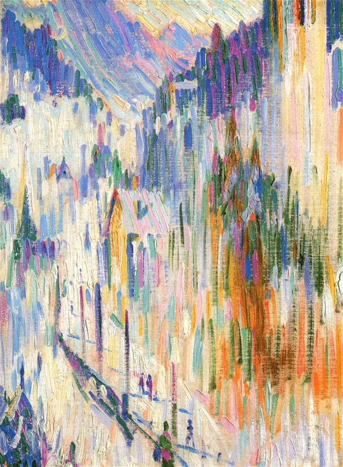 Curt Herrmann - St. Moritz im Winter
