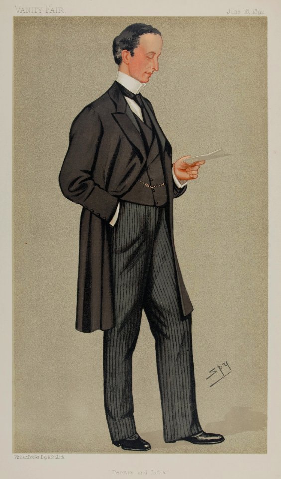 George Nathaniel Curzon Vanity Fair 18 June 1892