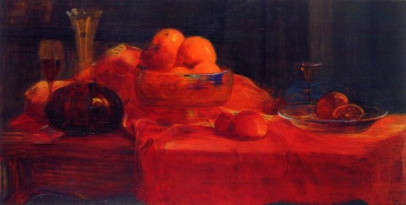 Curt Herrmann - Stilleben mit Apfelsinen