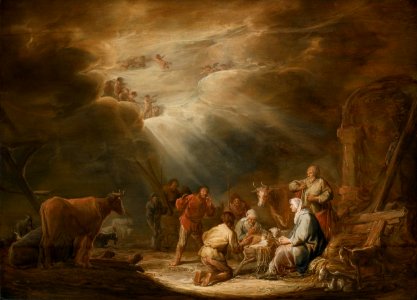 'Adoration of the Shepherds' by Benjamin Gerritsz. Cuyp