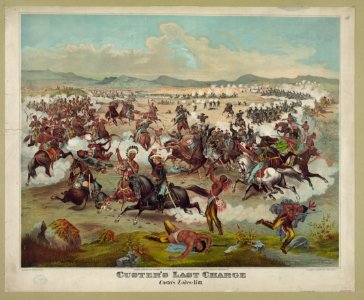 Custer's last charge LCCN2003688073